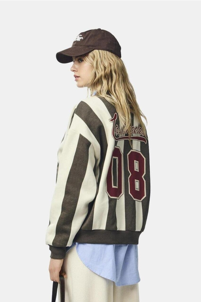 PCFILUCCA LS O-NECK SWEAT D2D FSY 17161496 BIRCH/DELICIOSO